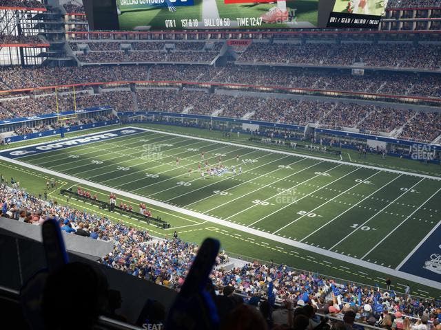 AT&T Stadium - Section Silver Suite 479 Seat View AT&T Stadium - Section Silver Suite 479 Seat View