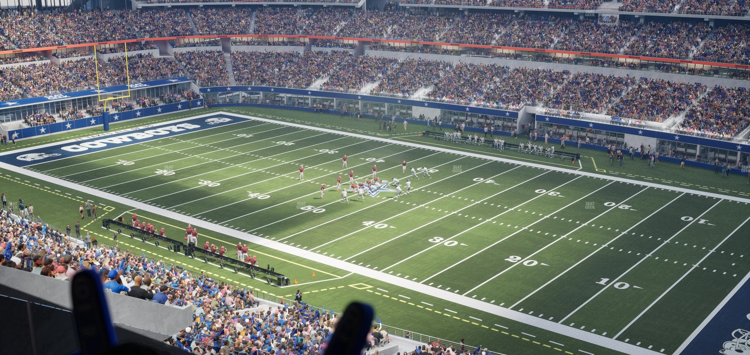 AT&T Stadium - Section Silver Suite 479 Seat View