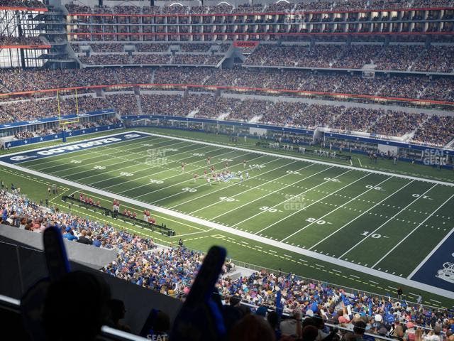 AT&T Stadium - Section Silver Suite 479 Seat View