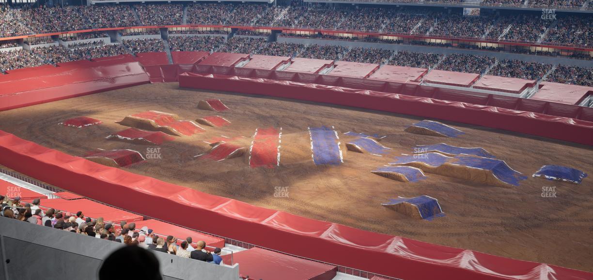 AT&T Stadium - Section Silver Suite 480 Seat View