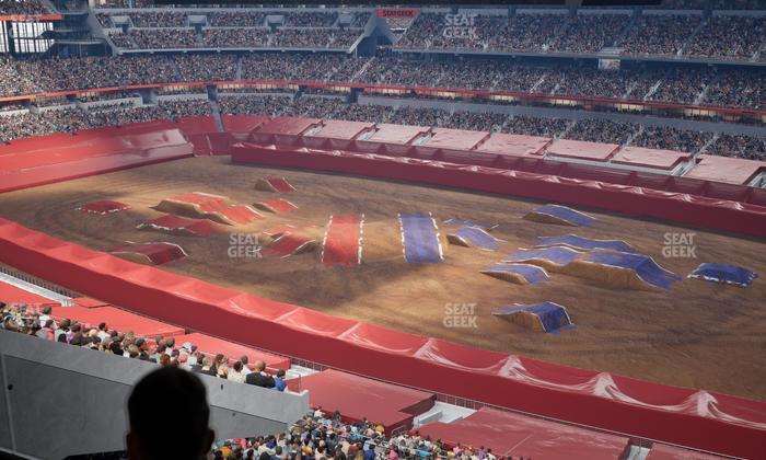 AT&T Stadium - Section Silver Suite 480 Seat View