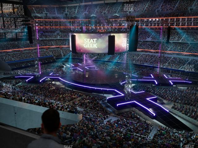 AT&T Stadium - Section Silver Suite 480 Seat View