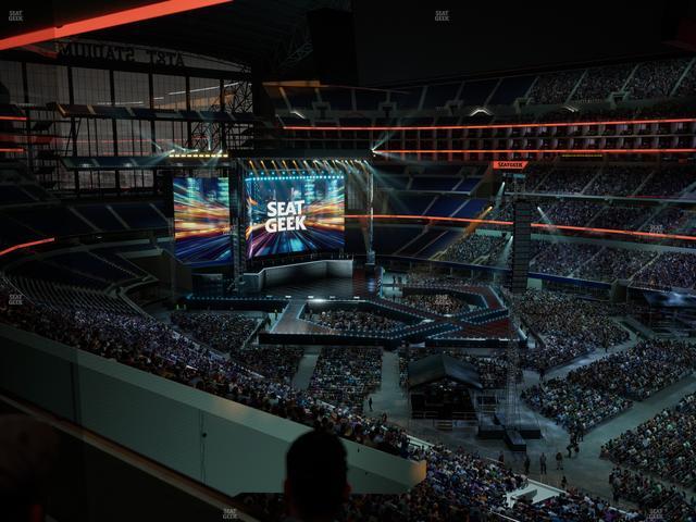 AT&T Stadium - Section Silver Suite 480 Seat View