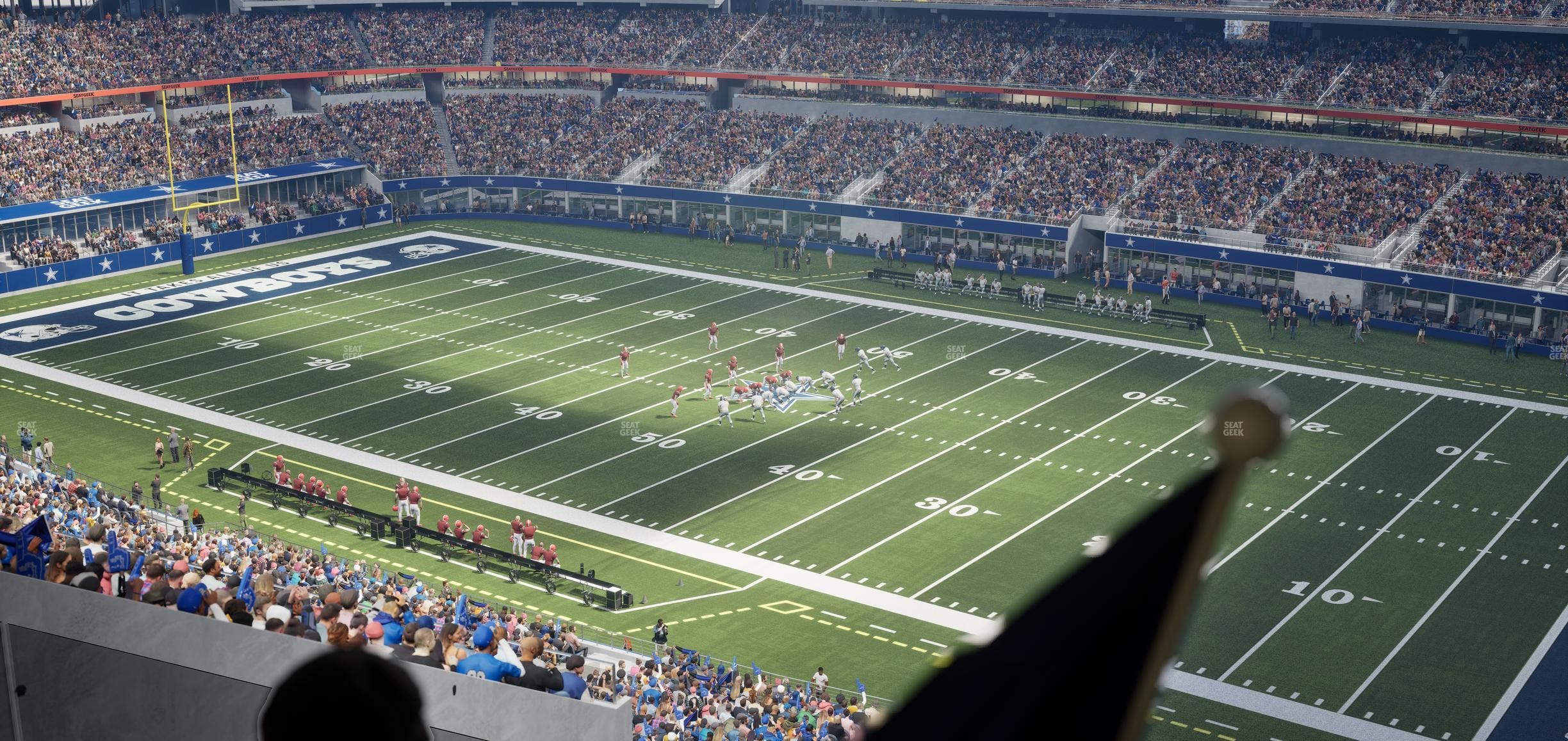 AT&T Stadium - Section Silver Suite 480 Seat View