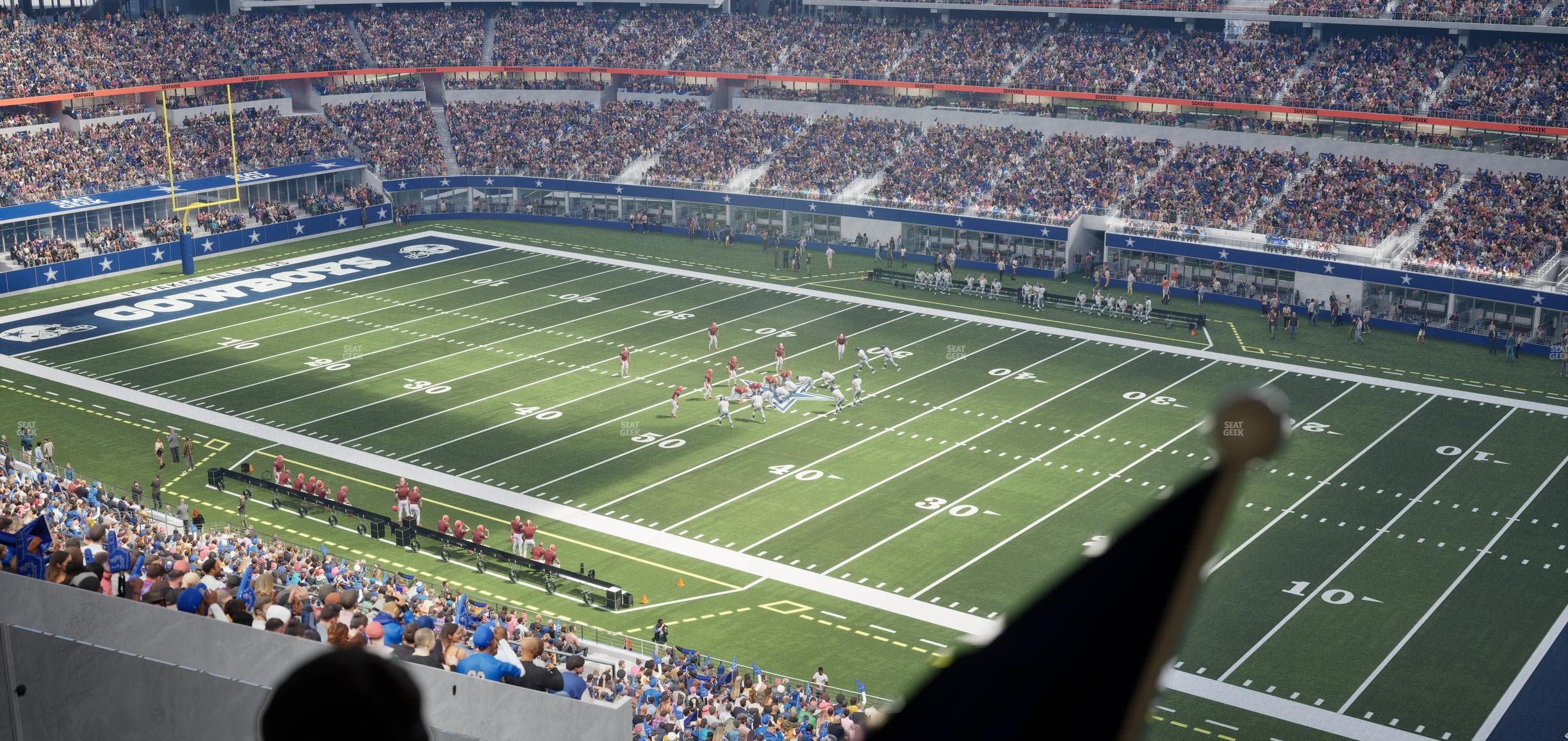 AT&T Stadium - Section Silver Suite 480 Seat View