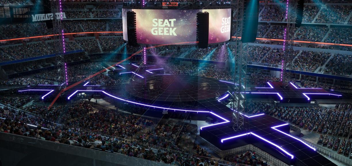 AT&T Stadium - Section Silver Suite 481 Seat View