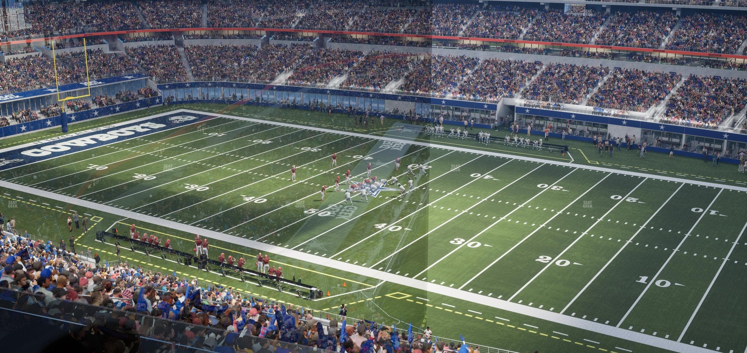 AT&T Stadium - Section Silver Suite 481 Seat View