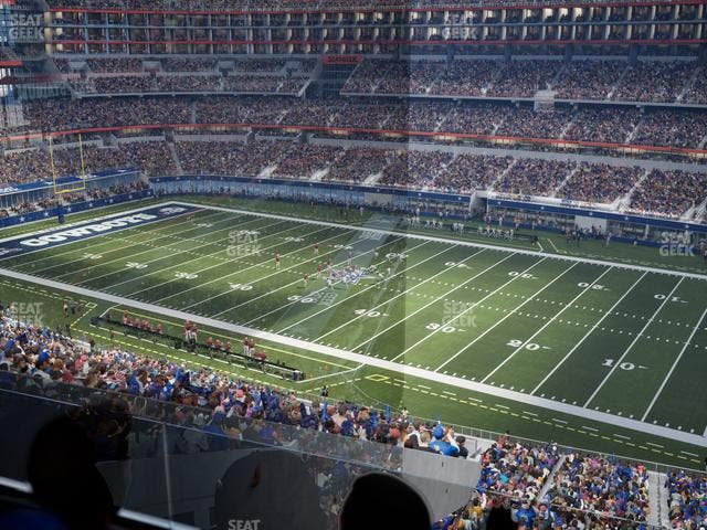 AT&T Stadium - Section Silver Suite 481 Seat View