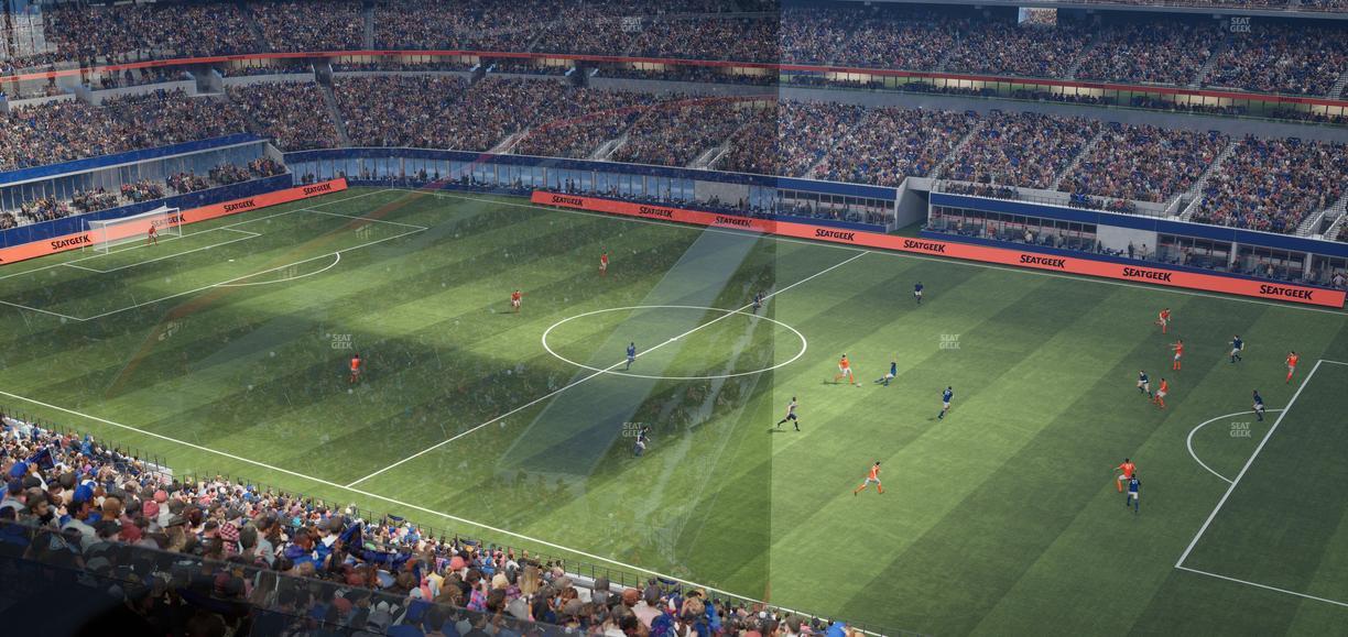 AT&T Stadium - Section Silver Suite 481 Seat View