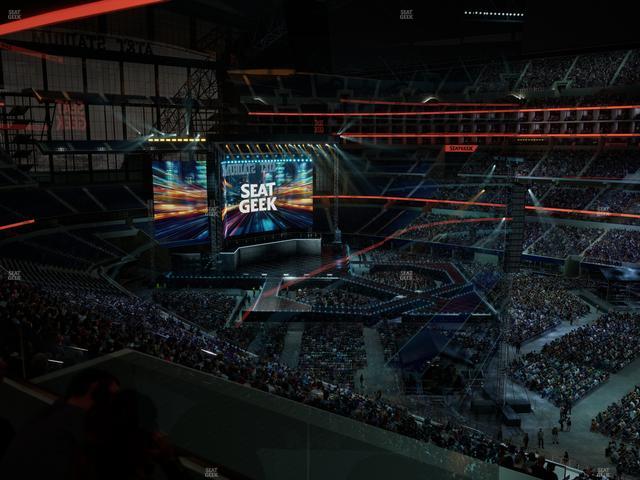 AT&T Stadium - Section Silver Suite 481 Seat View