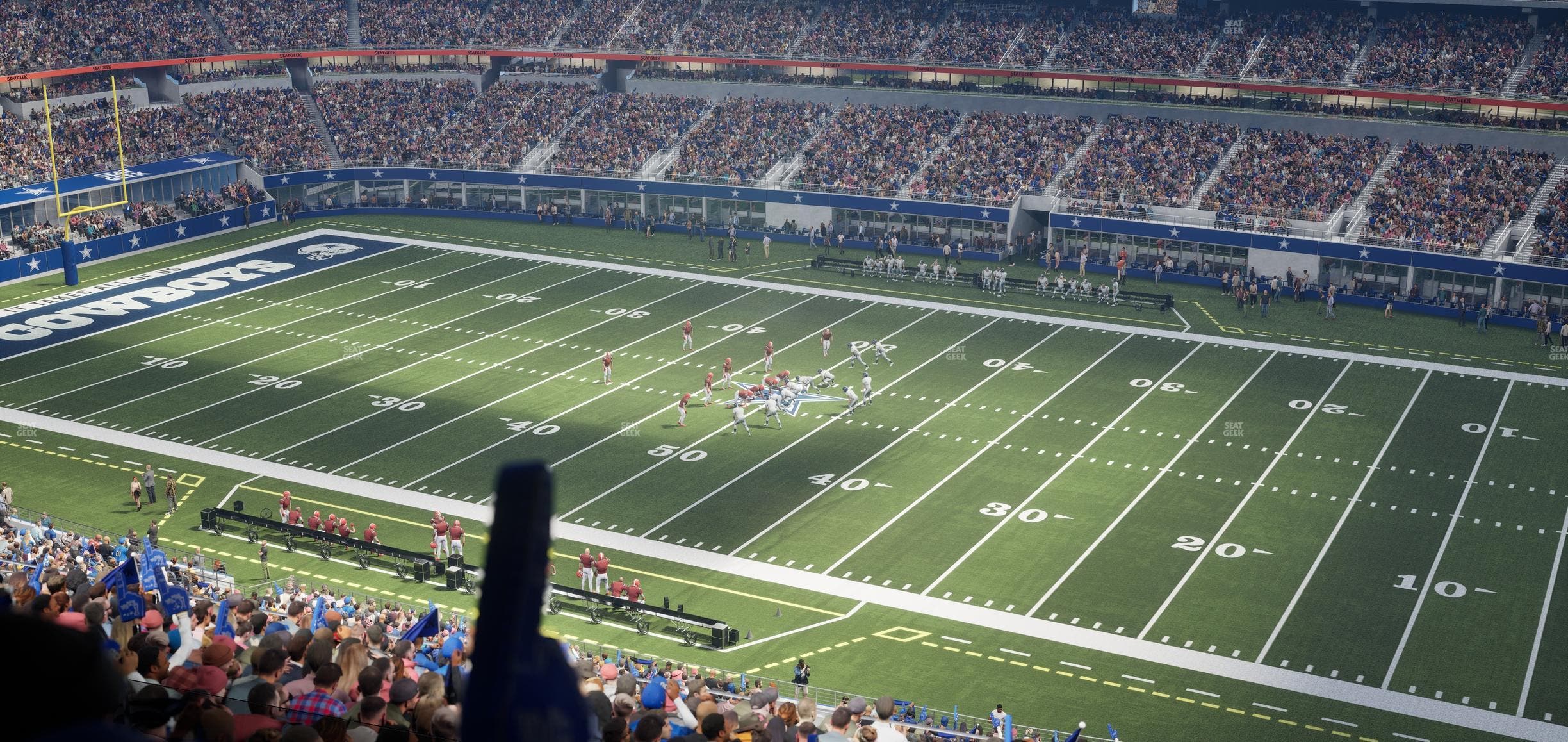 AT&T Stadium - Section Silver Suite 482 Seat View