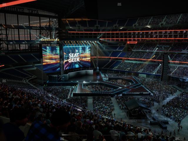 AT&T Stadium - Section Silver Suite 482 Seat View