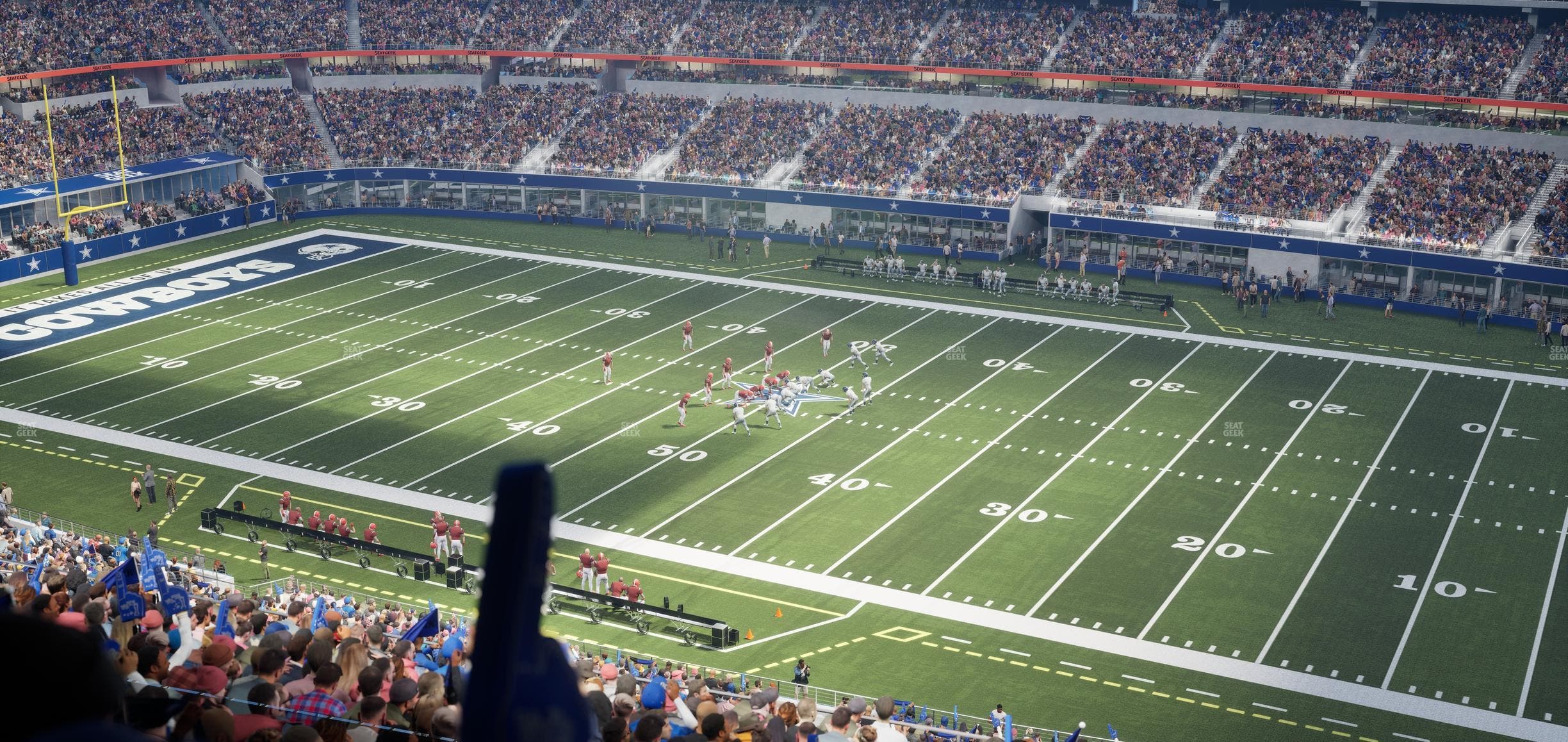 AT&T Stadium - Section Silver Suite 482 Seat View