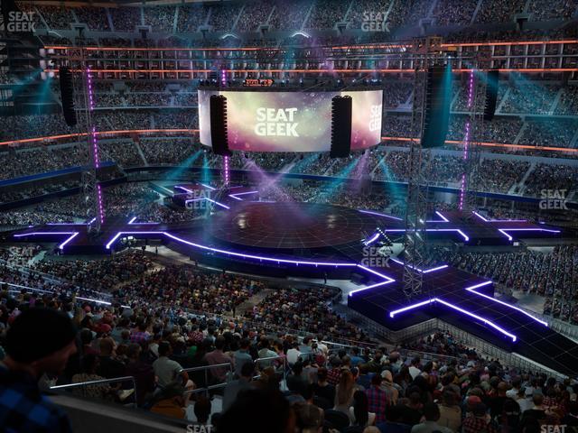 AT&T Stadium - Section Silver Suite 482 Seat View