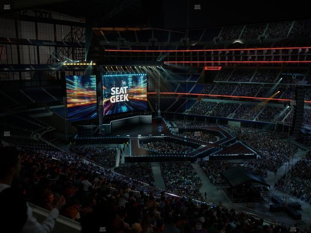 AT&T Stadium - Section Silver Suite 483 Seat View