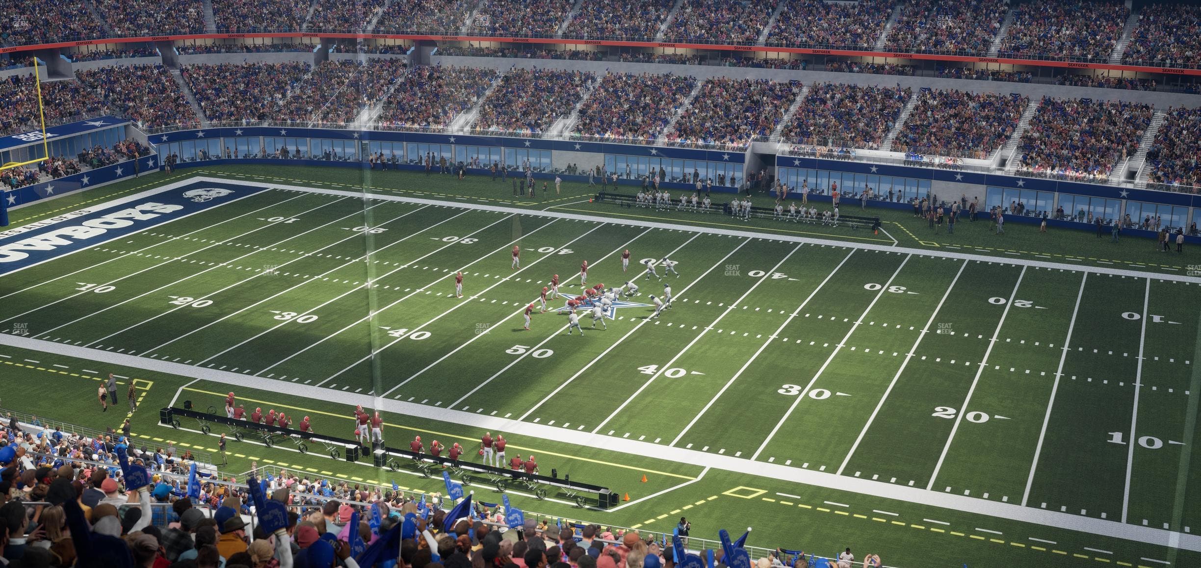 AT&T Stadium - Section Silver Suite 483 Seat View