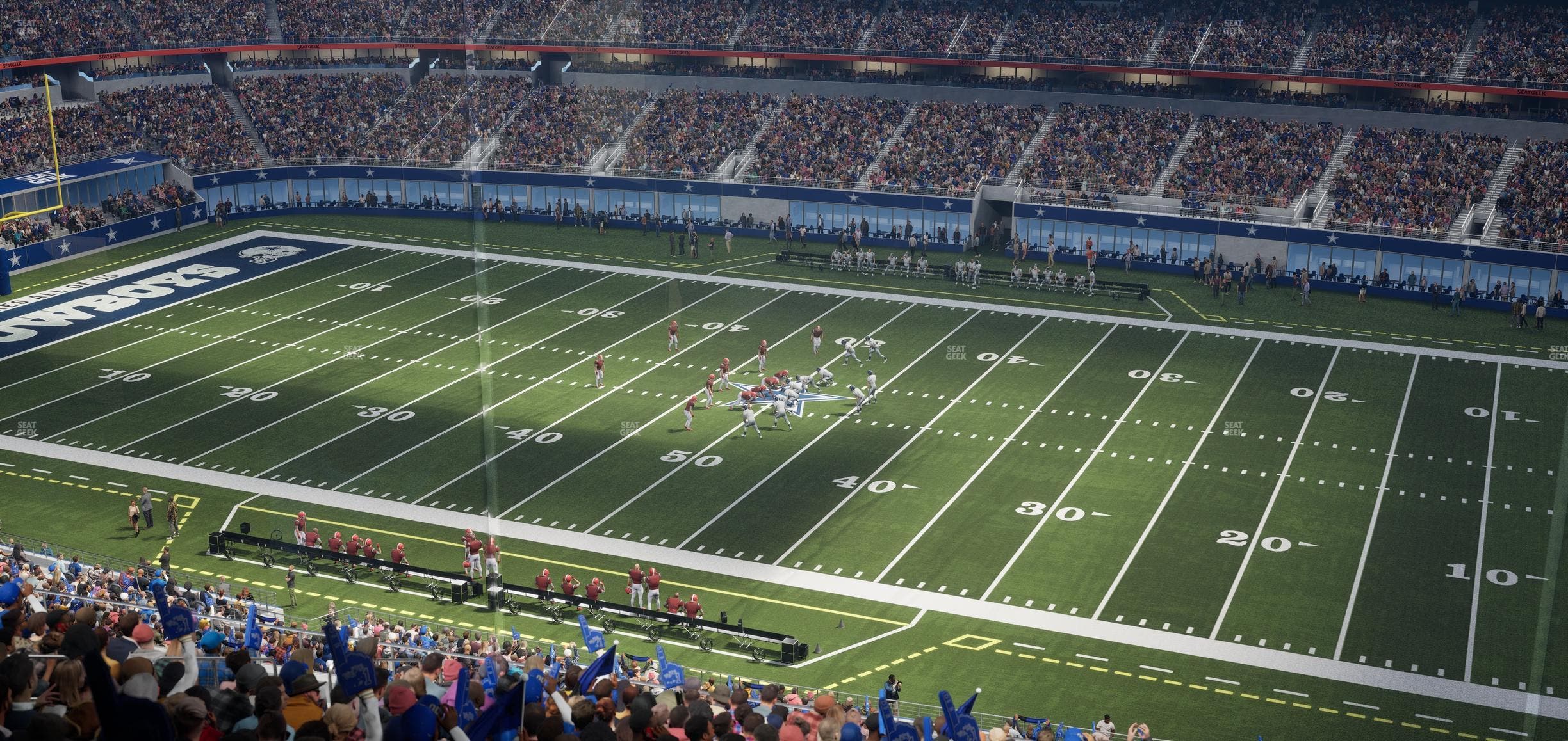 AT&T Stadium - Section Silver Suite 483 Seat View