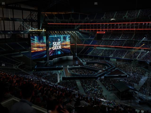 AT&T Stadium - Section Silver Suite 484 Seat View