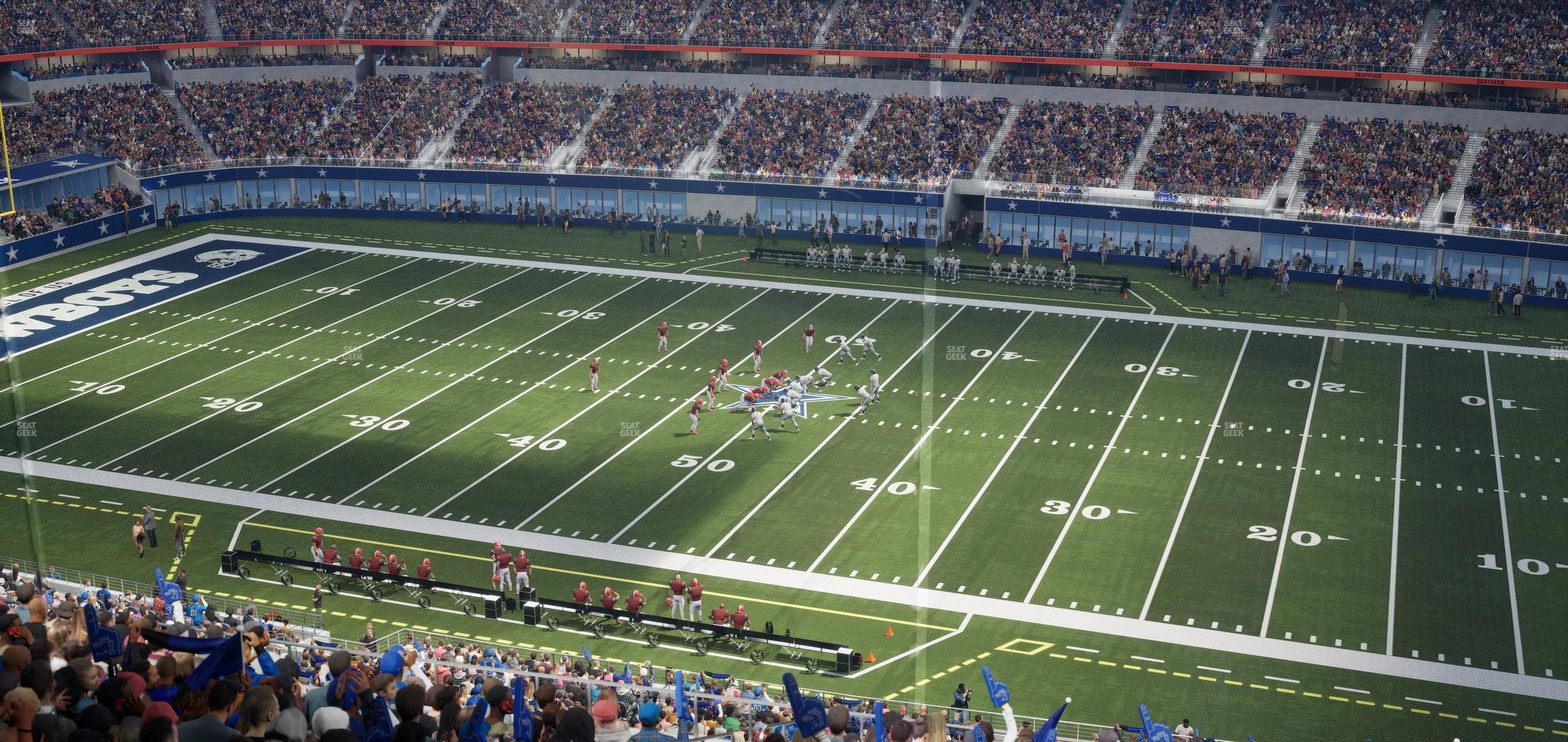 AT&T Stadium - Section Silver Suite 484 Seat View