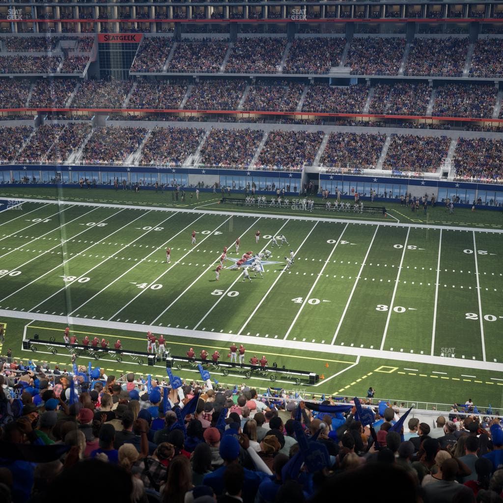 AT&T Stadium - Section Silver Suite 485 Seat View