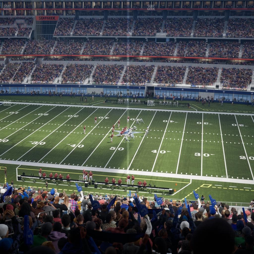 AT&T Stadium - Section Silver Suite 486 Seat View