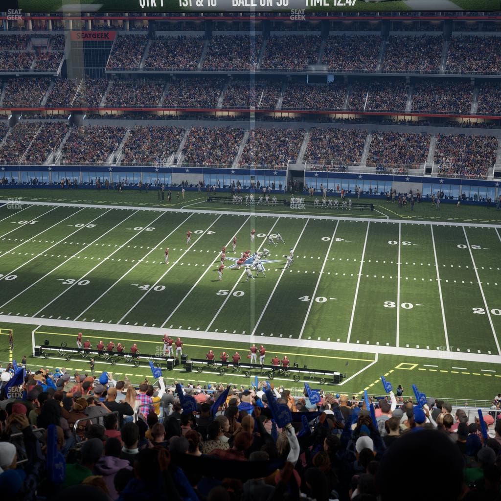 AT&T Stadium - Section Silver Suite 486 Seat View
