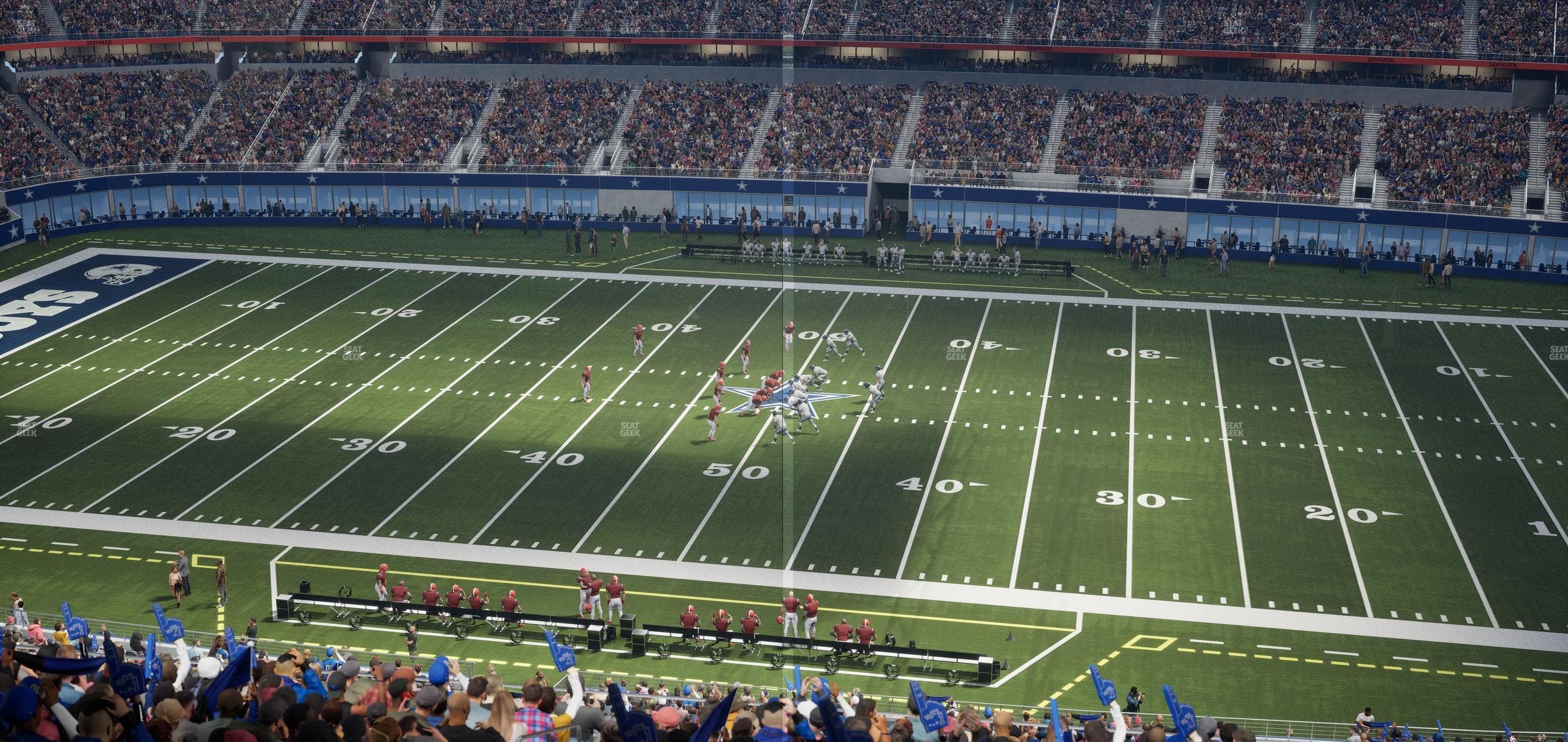 AT&T Stadium - Section Silver Suite 486 Seat View