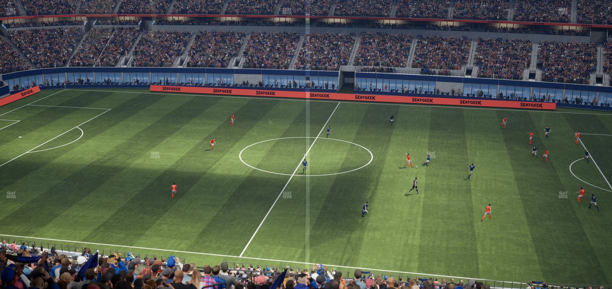 AT&T Stadium - Section Silver Suite 486 Seat View