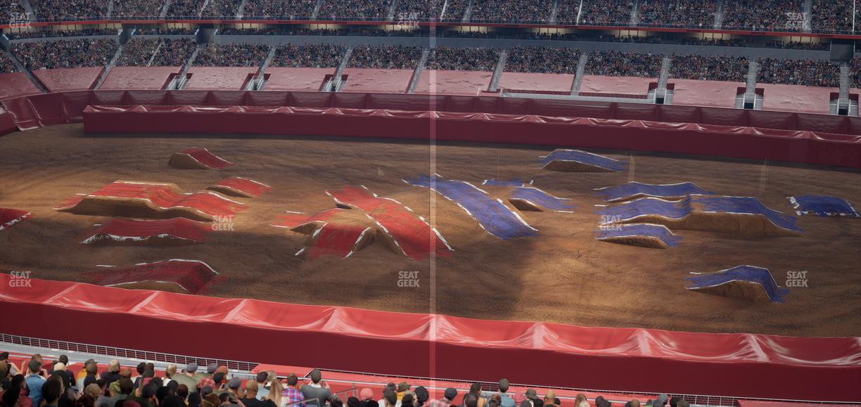 AT&T Stadium - Section Silver Suite 486 Seat View