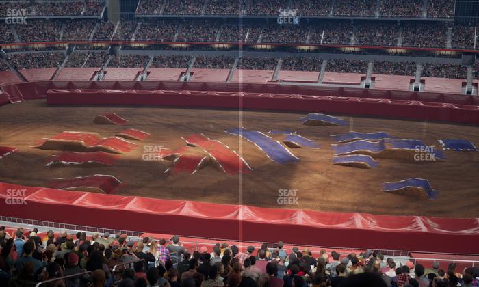 AT&T Stadium - Section Silver Suite 486 Seat View