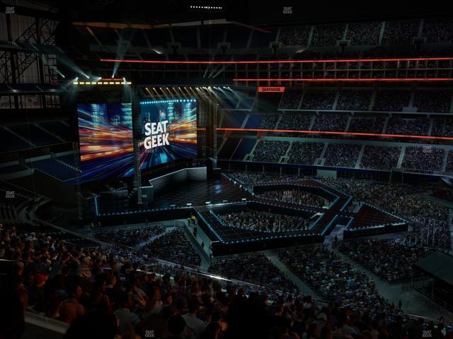 AT&T Stadium - Section Silver Suite 487 Seat View
