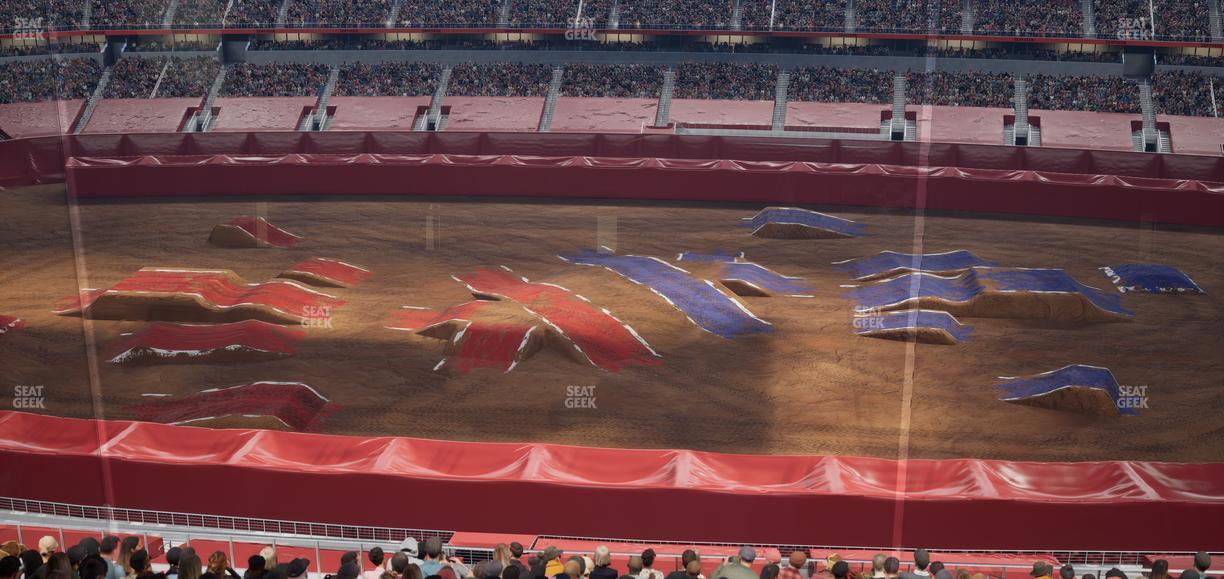 AT&T Stadium - Section Silver Suite 487 Seat View