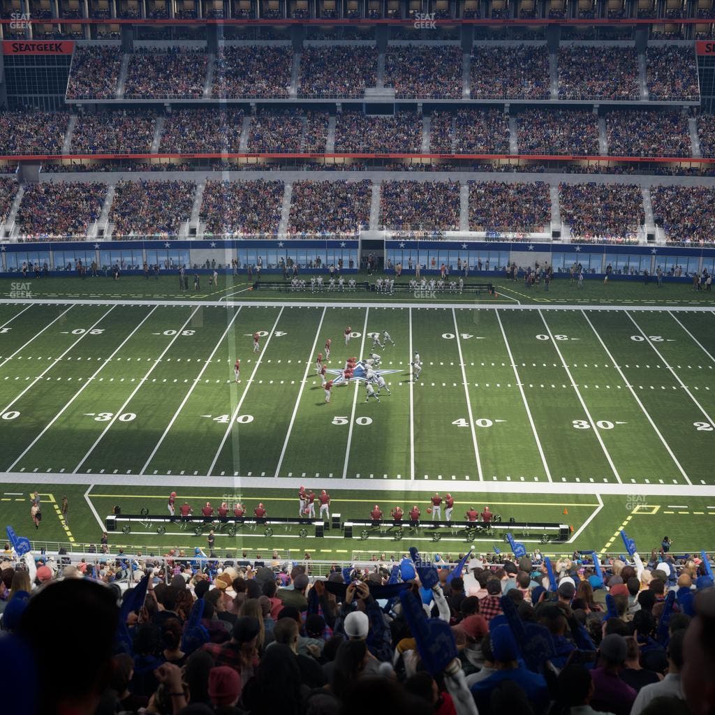 AT&T Stadium - Section Silver Suite 488 Seat View