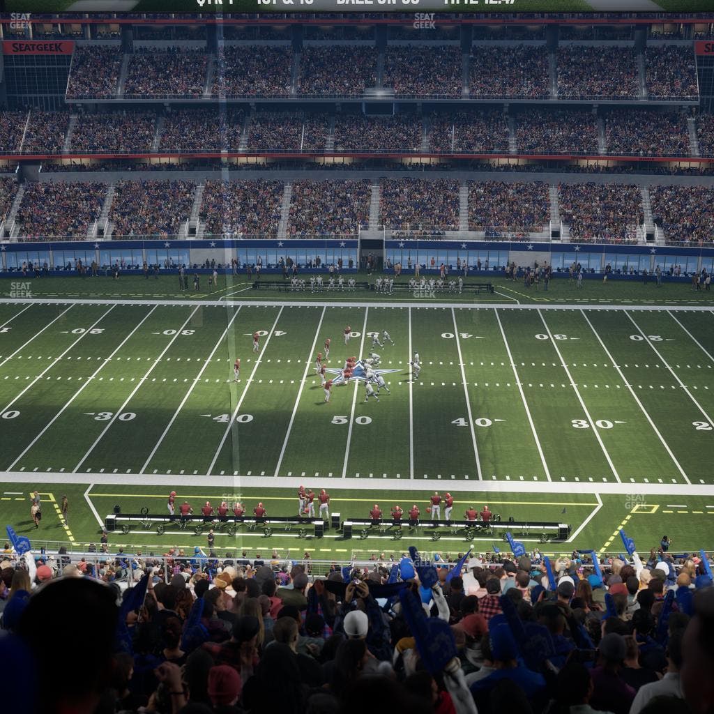 AT&T Stadium - Section Silver Suite 488 Seat View