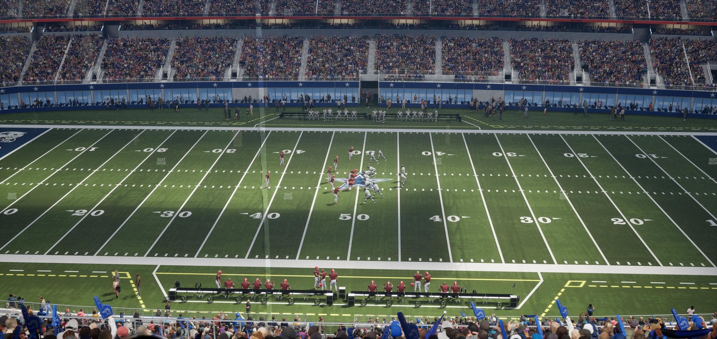 AT&T Stadium - Section Silver Suite 488 Seat View