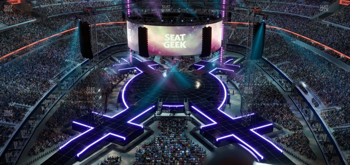 AT&T Stadium - Section Standing Room Only Seat View