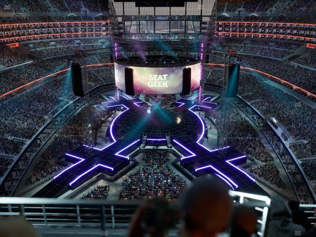 AT&T Stadium - Section Standing Room Only Seat View