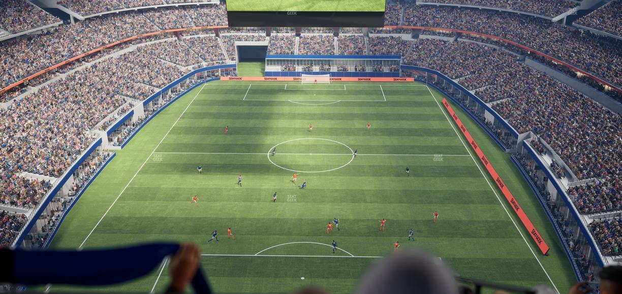 AT&T Stadium - Section Standing Room Only Seat View