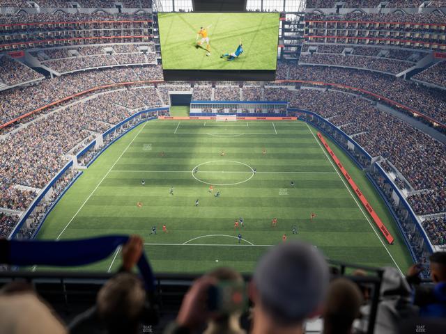 AT&T Stadium - Section Standing Room Only Seat View