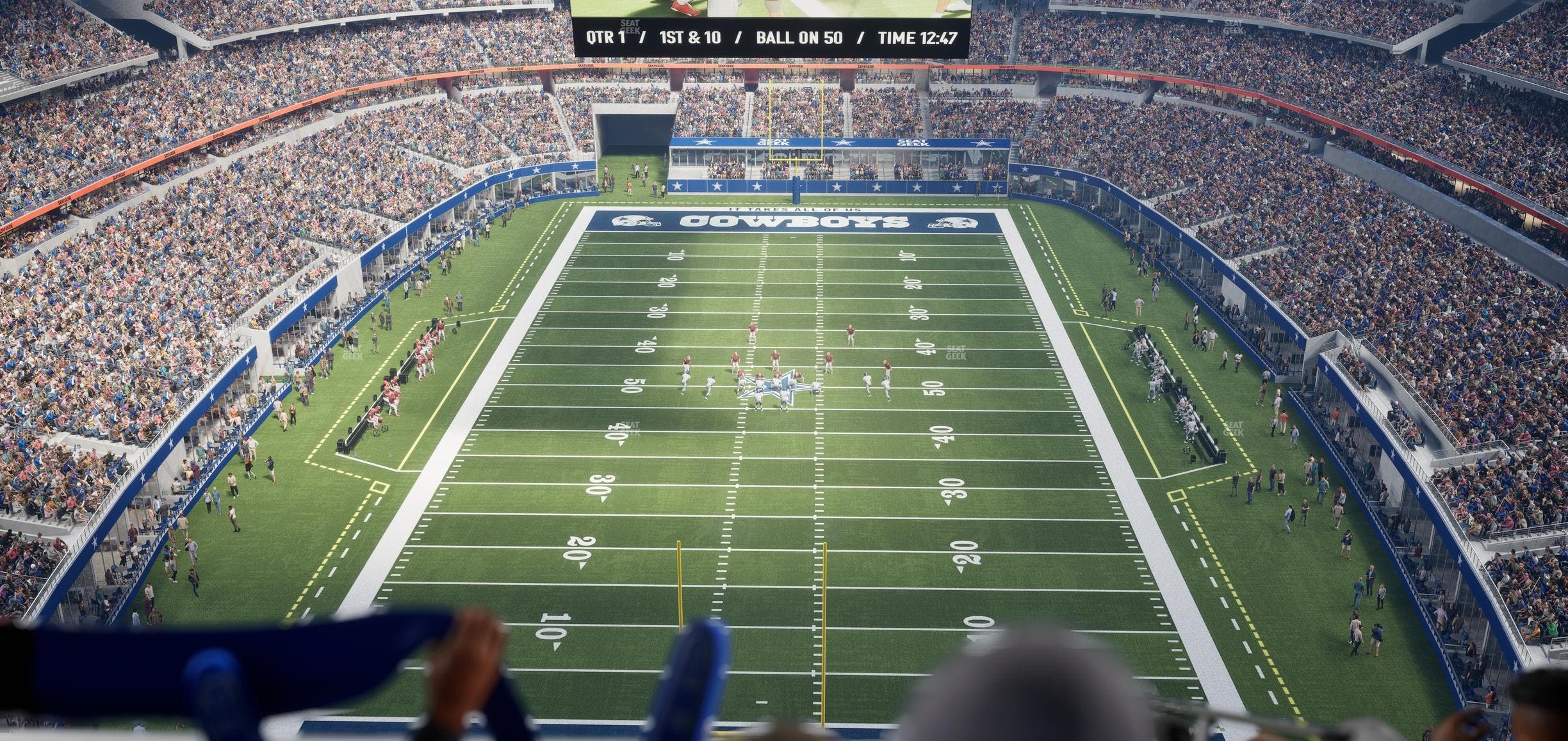 AT&T Stadium - Section Standing Room Only Seat View