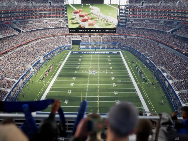 AT&T Stadium - Section Standing Room Only Seat View