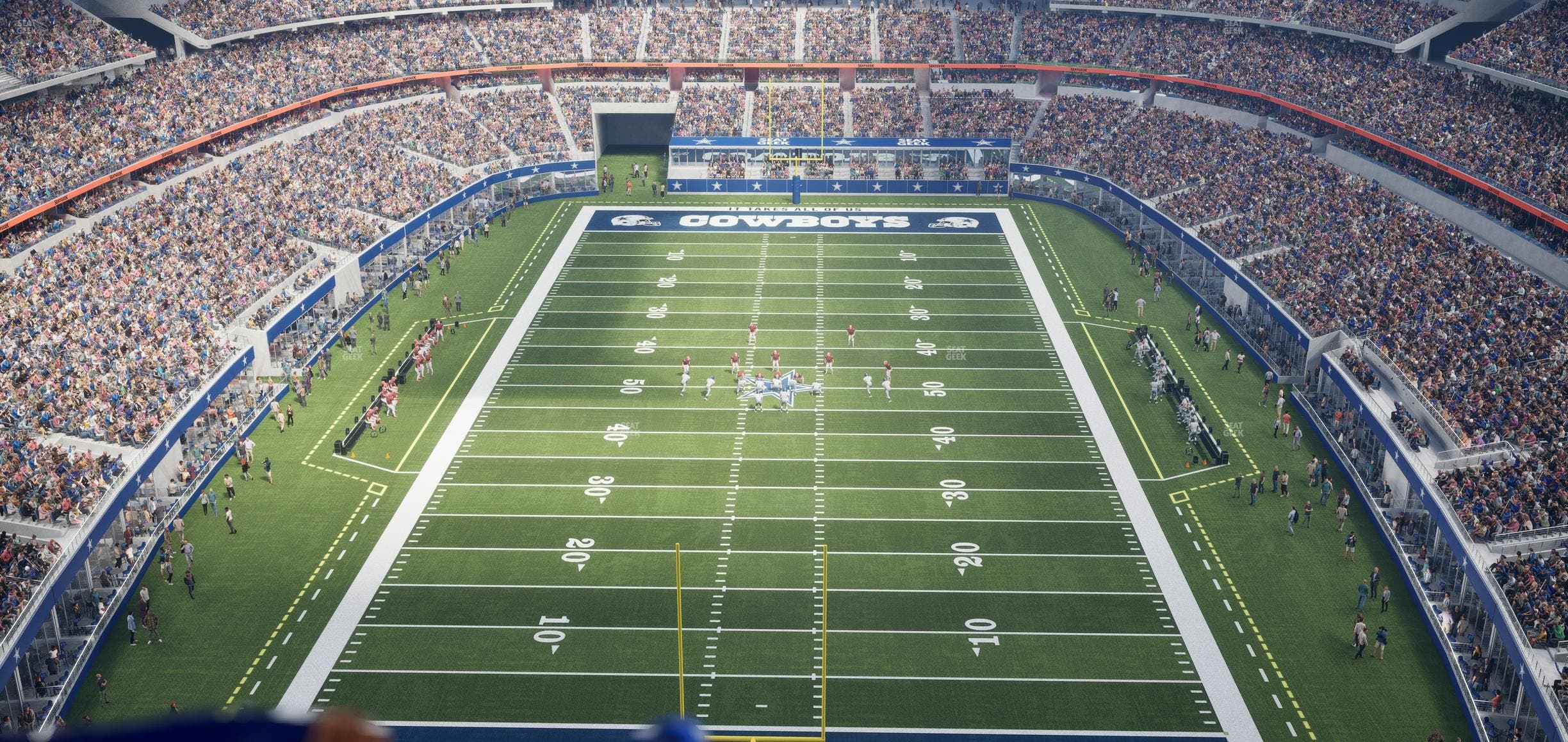 AT&T Stadium - Section Standing Room Only Seat View