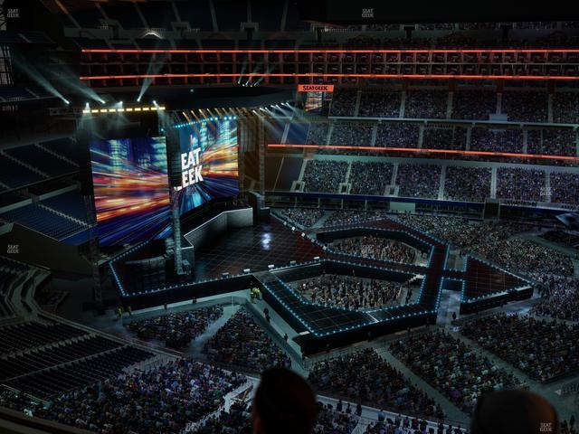 AT&T Stadium - Section Star Suite 601 Seat View