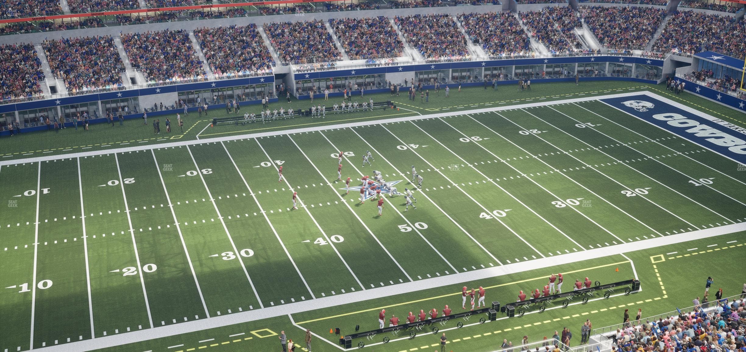 AT&T Stadium - Section Star Suite 605 Seat View