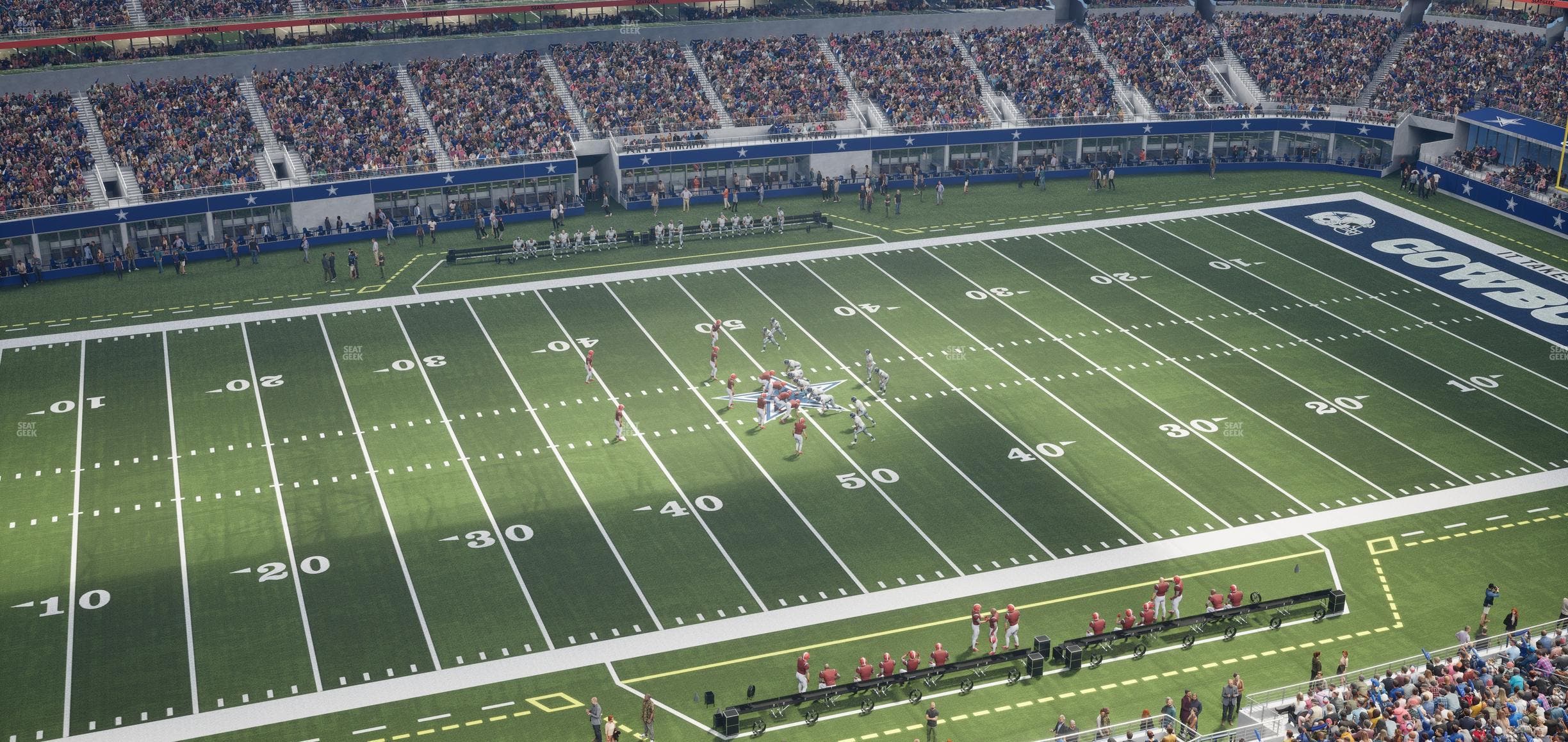 AT&T Stadium - Section Star Suite 605 Seat View