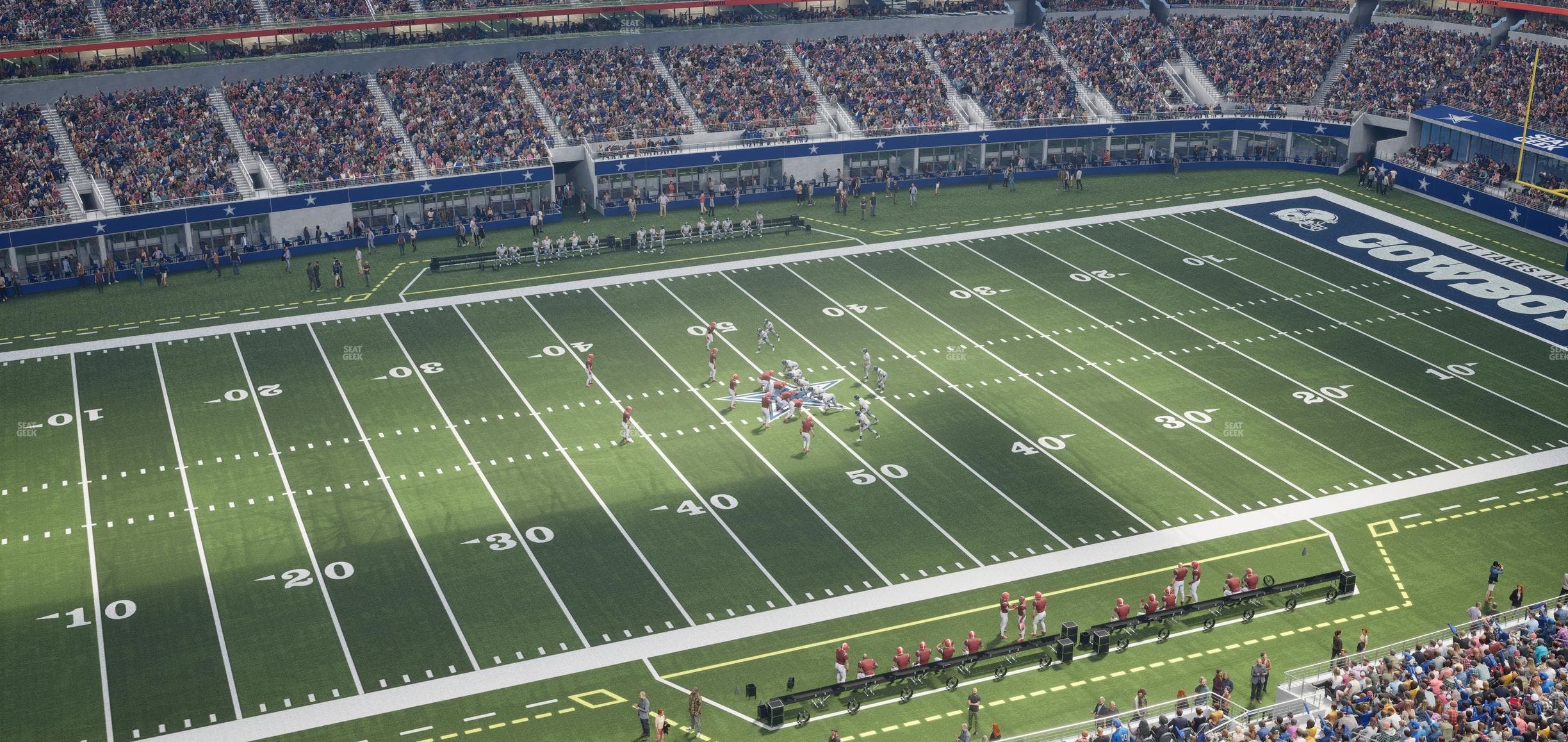 AT&T Stadium - Section Star Suite 606 Seat View