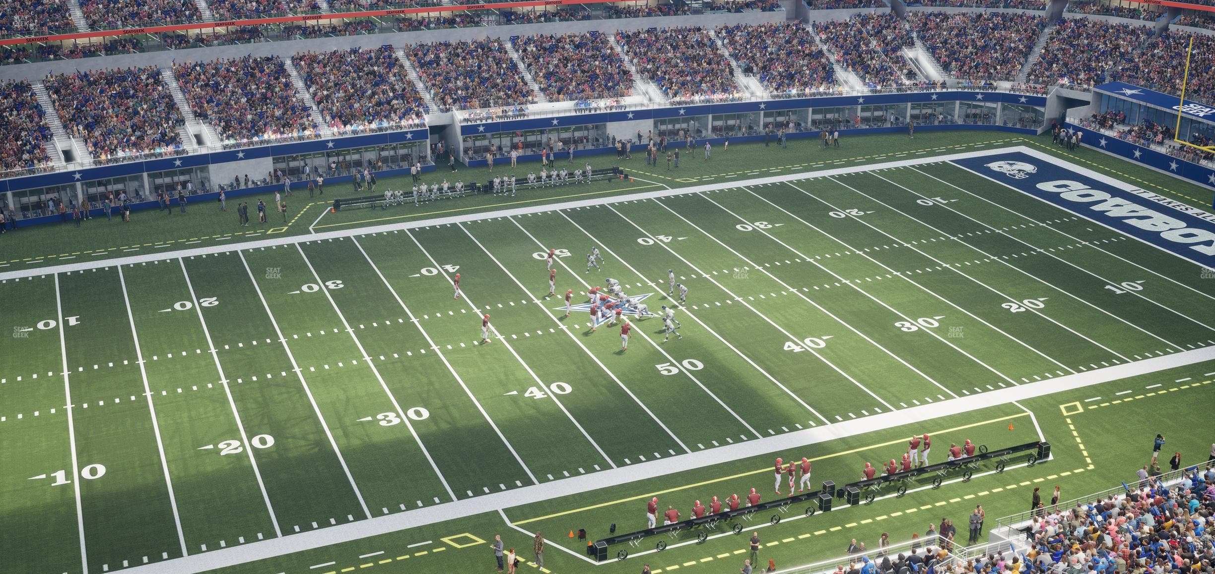 AT&T Stadium - Section Star Suite 606 Seat View