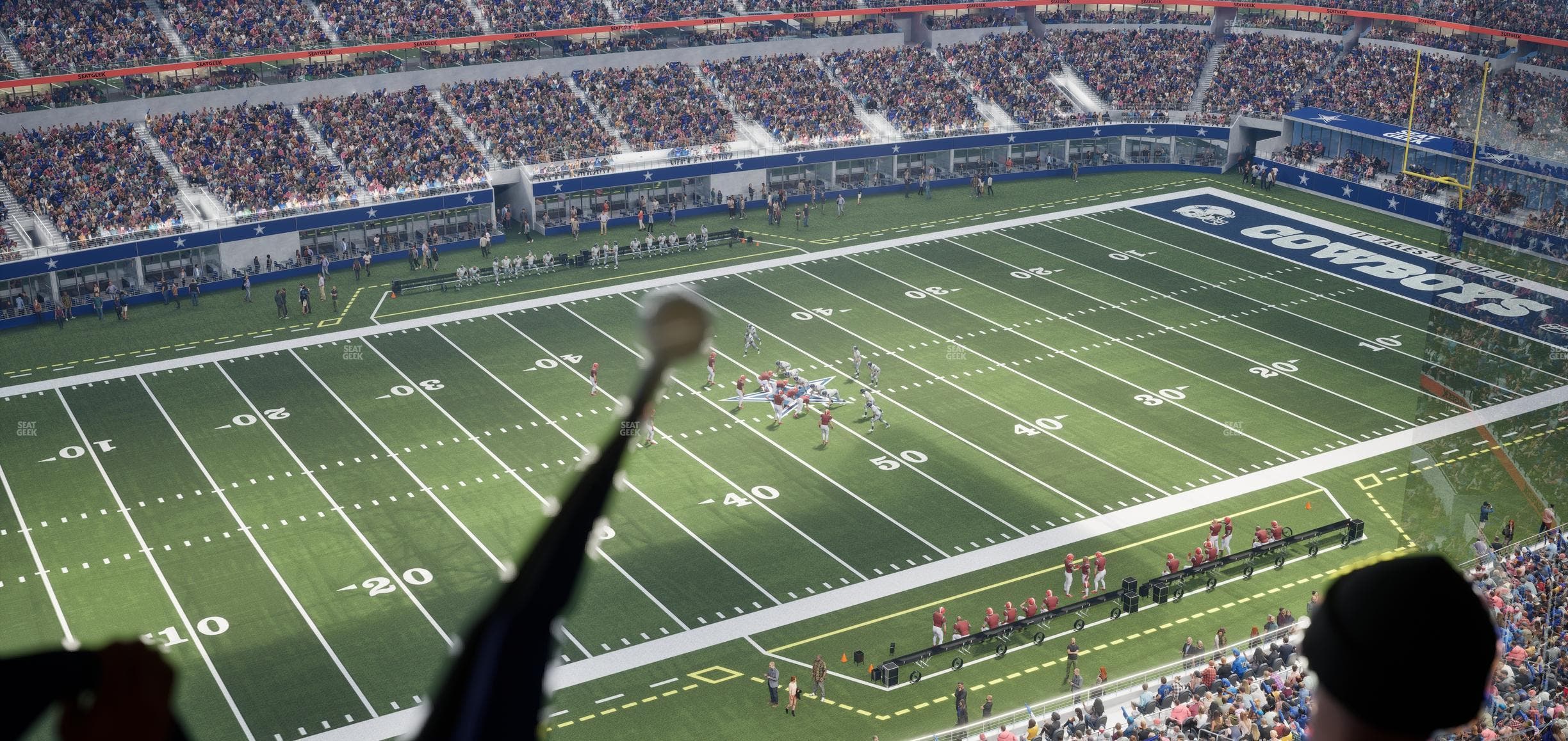 AT&T Stadium - Section Star Suite 608 Seat View