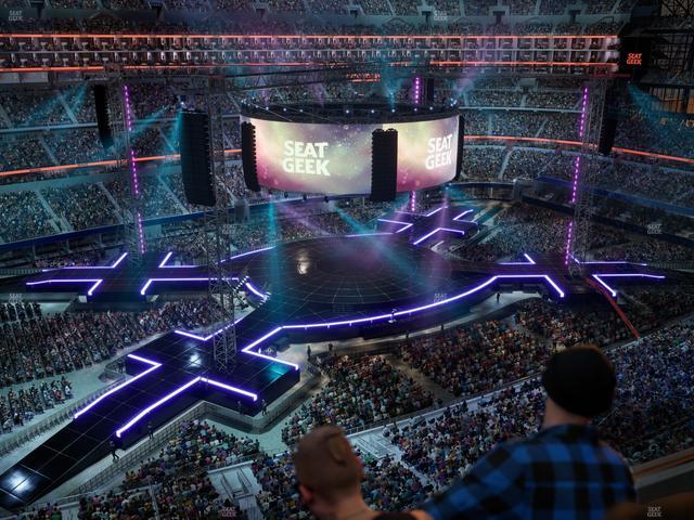 AT&T Stadium - Section Star Suite 608 Seat View