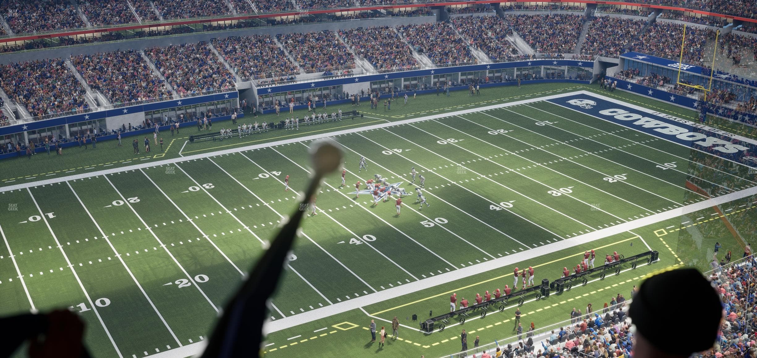 AT&T Stadium - Section Star Suite 608 Seat View